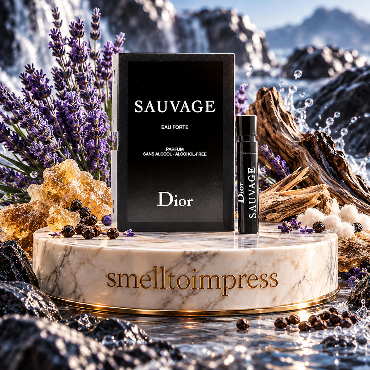 Smelltoimpress提供的Christian Dior Sauvage Eau Forte EDP 1 mL官方香水小样图片
