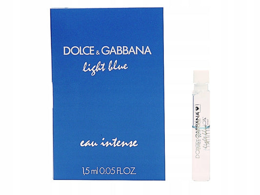 Dolce & Gabbana Light Blue Eau Intense 1.5 ML 官方香水样品