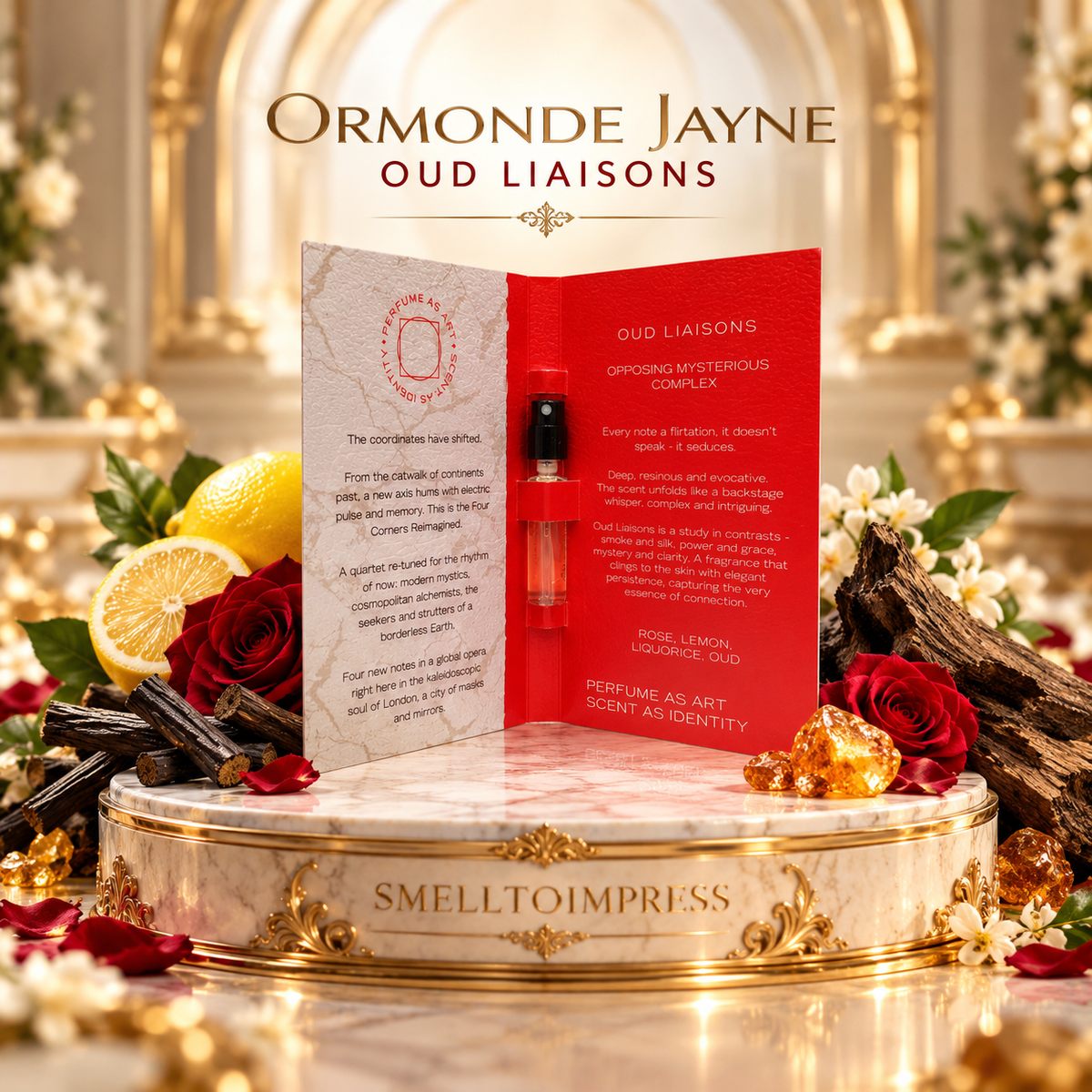 Ormonde Jayne Oud Liaisons 2.5 mL 官方香水小样图片