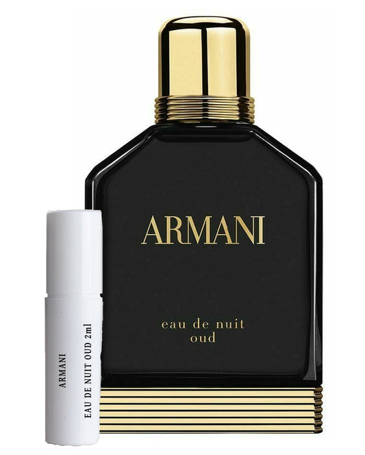 ARMANI EAU DE NUIT OUD samples 2ml
