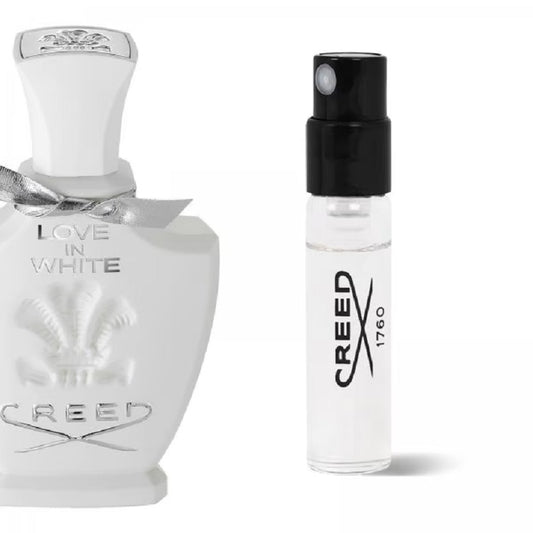 Creed Love in White edp 2ml 0.06 液体盎司官方香水样品