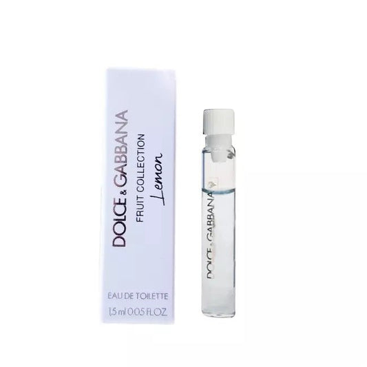 Dolce & Gabbana 水果系列柠檬 1.5 ML 0.05 fl.盎司。官方香水样品香水测试仪