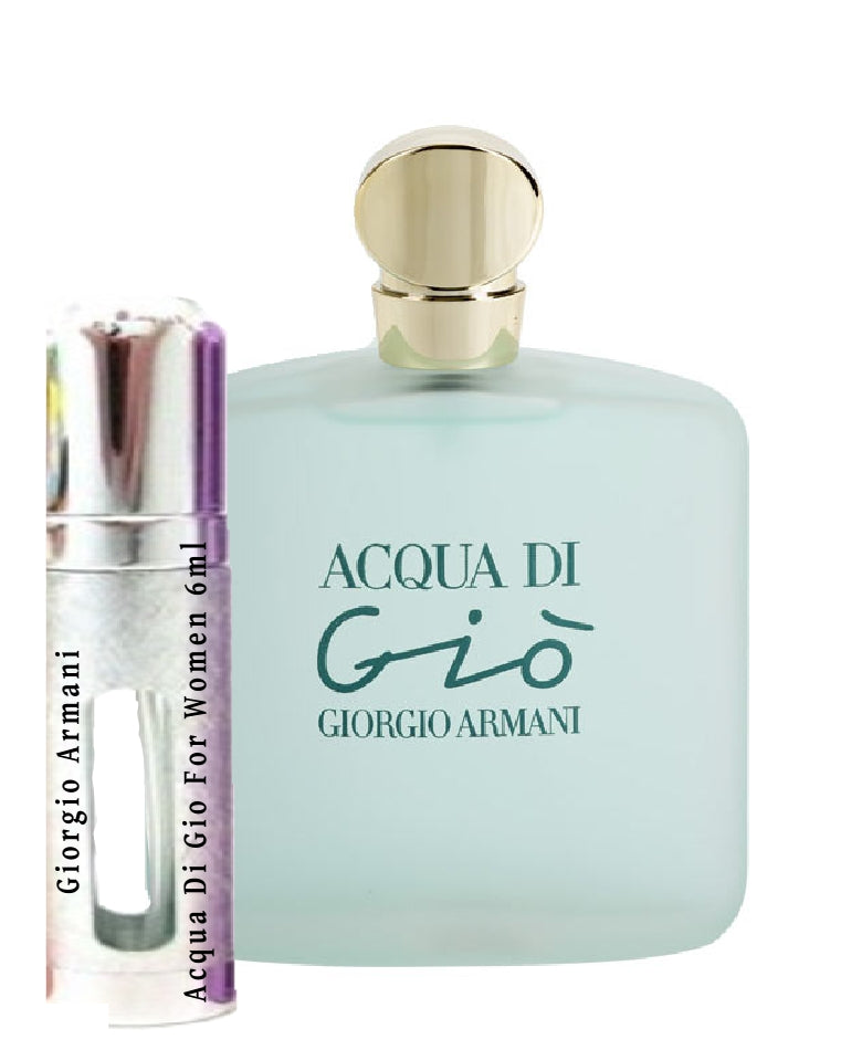 Giorgio Armani Acqua Di Gio For Women samples 6ml
