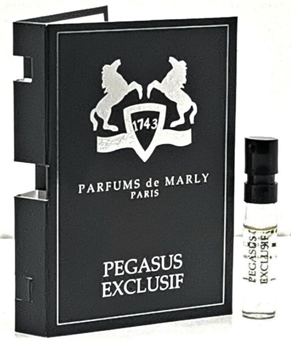 Parfums De Marly Pegasus Exclusif 官方香水样品 1.5 毫升 0.05 液体盎司盎司香水测试仪 Parfums De Marly Pegasus Exclusif 官方香水样品 1.5 毫升 0.05 液体盎司盎司香水测试仪
