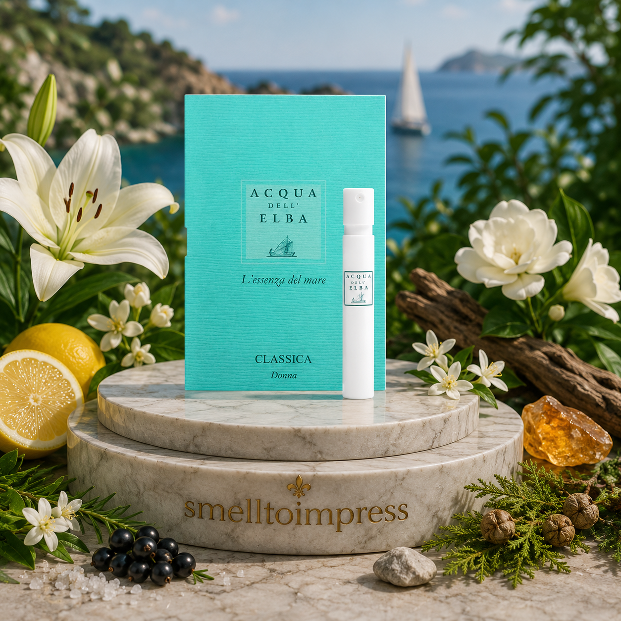Acqua dell' Elba Classica Donna官方香水小样 1.2 mL 0.04 fl. oz 图片