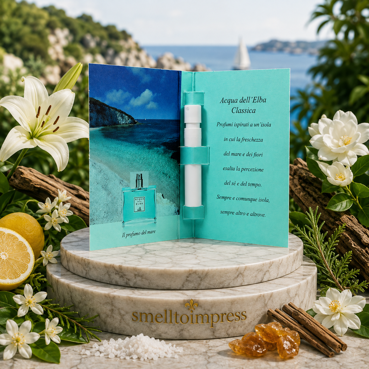 Acqua dell' Elba Classica官方香水小样 1.2 mL 0.04 fl. oz 图片