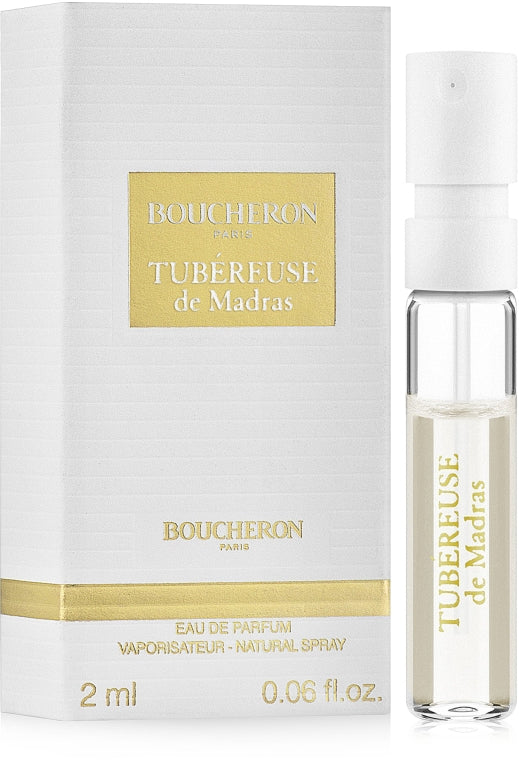 Boucheron 马德拉斯晚香玉 2ml 0.06 fl.盎司。官方香水样品