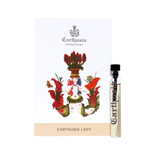 官方 Carthusia 香水样品 Carthusia Lady 尺寸 2ml 0.06 盎司。