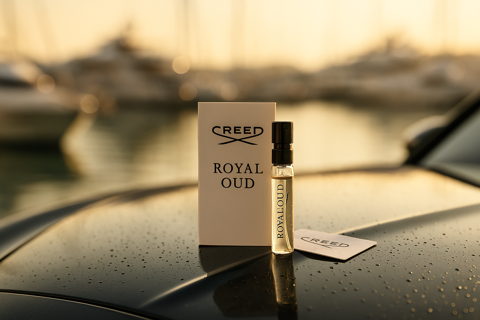 Creed 皇家沉香木香水 2ml 0.06 fl.盎司。官方香水样品香水测试仪
