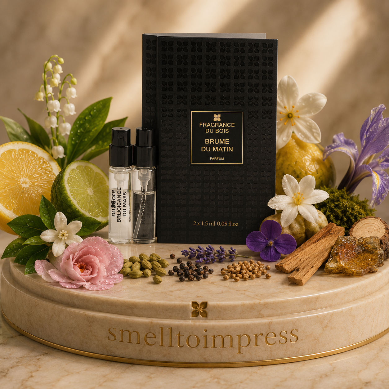 Fragrance Du Bois 布鲁姆 杜 马坦 1.5 mL 0.05 fl. oz. 官方香水小样图片