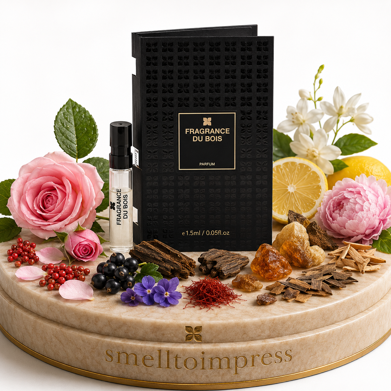Fragrance Du Bois Siberian Rose 1.5 mL 0.05 fl. oz. 官方香水小样图片