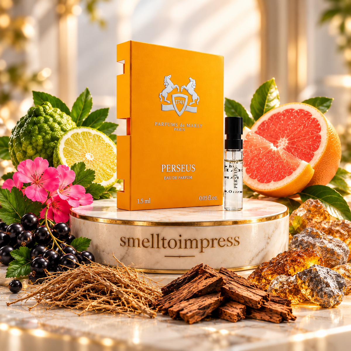 Smelltoimpress提供的Parfums de Marly Perseus 1.5 mL官方香水小样图片
