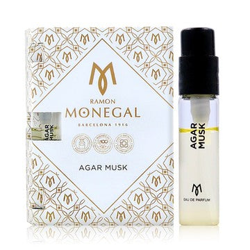 Ramon Monegal 琼脂麝香官方香水样品 2ml 0.06 fl.o.z.香水测试仪
