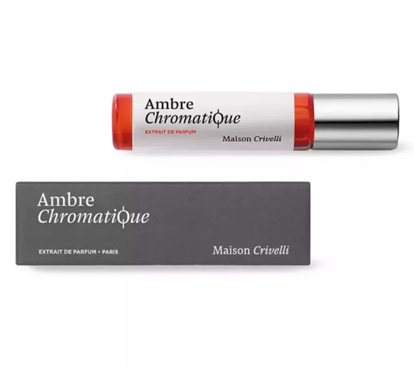 Maison Crivelli Ambre Chromatique 官方香水样品 1.5 毫升 0.05 液量盎司。