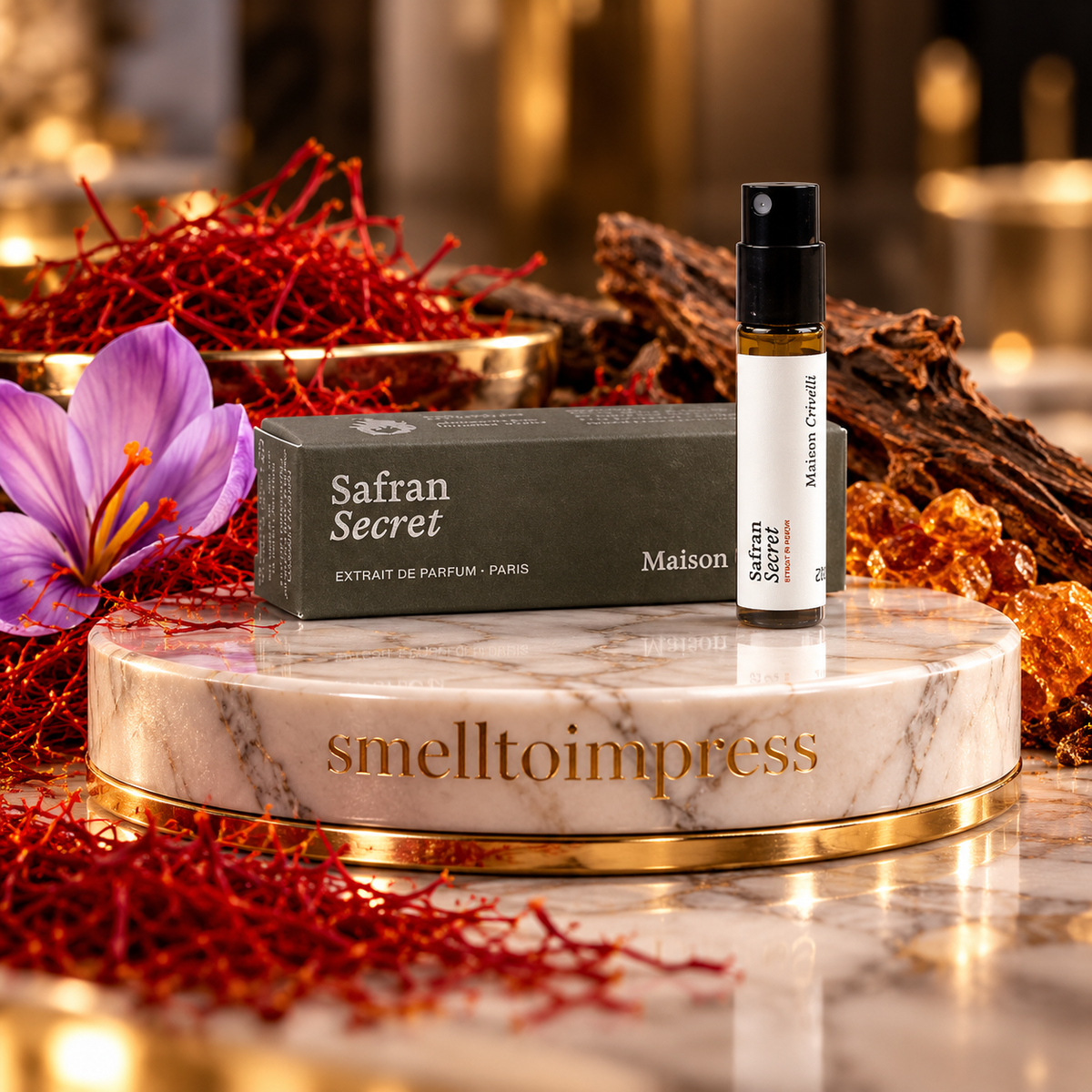 Maison Crivelli Safran Secret官方香水小样 1.5 mL 图片