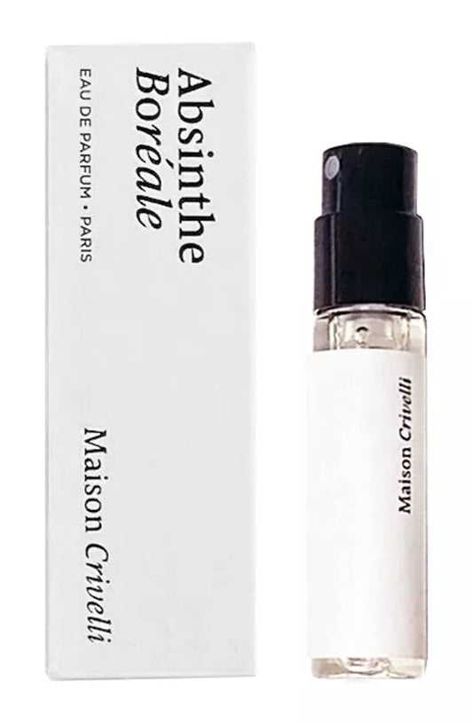 Maison Crivelli Absinthe Boreale 官方香水样品 1.5 毫升 0.05 液量盎司。