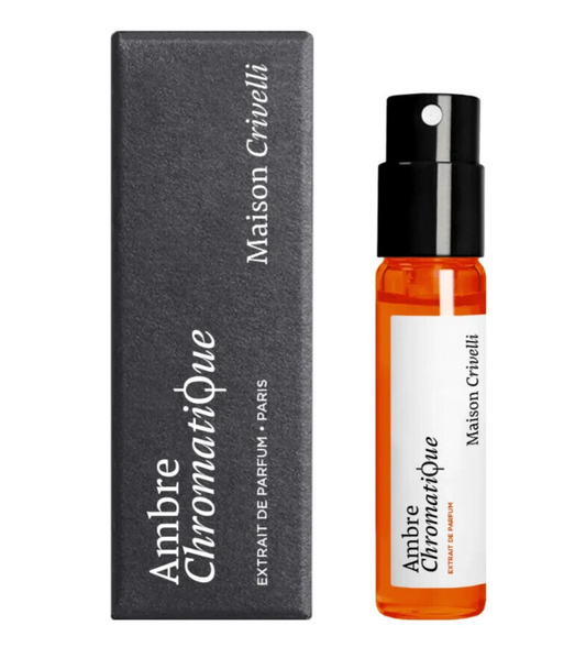 Maison Crivelli Ambre Chromatique 官方香水样品 1.5 毫升 0.05 液量盎司。