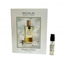Nicolai Poudre de Musc 香水官方香水样品 1.8 毫升 0.07 盎司。