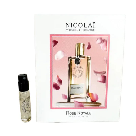 Nicolai Rose Royale 香水官方香水样品 1.8 毫升 0.07 盎司。香水测试仪