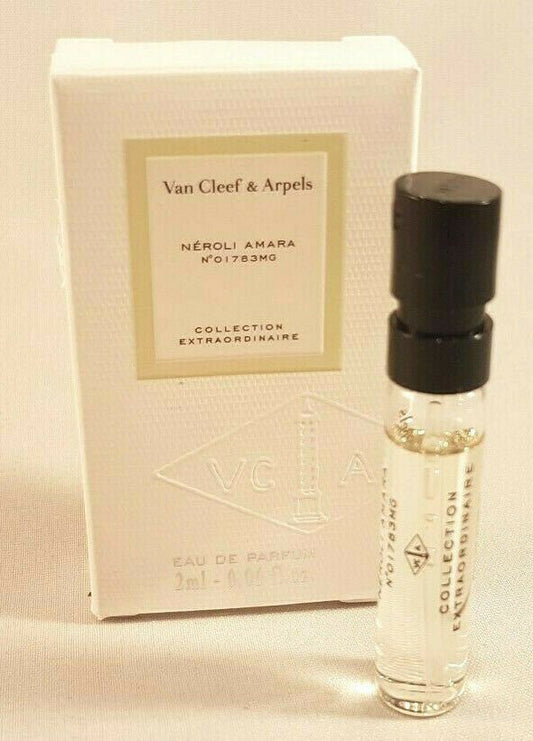 Van Cleef & Arpels 橙花阿玛拉 2 毫升 0.06 液体盎司盎司。官方香水样品，Van Cleef & Arpels Neroli Amara 2ml 0.06 fl。盎司。 官方香水样品，Van Cleef & Arpels Neroli Amara 2ml 0.06 fl.盎司。官方香水，Van Cleef & Arpels 橙花阿玛拉 2ml 0.06 fl.盎司。 échantillon de parfum officiel，Van Cleef & Arpels 橙花阿